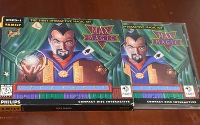 Philips Max Magic (Philips CD-i) Interactive Educational 1994 KA Rated