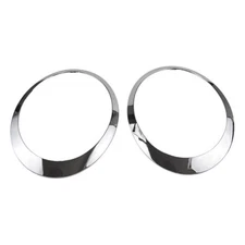  Headlight Trim Ring Compatible with MINI Cooper R55 R56 R57 R58 R59 2007 2008 