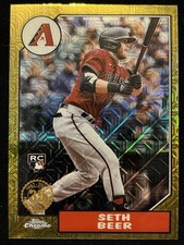 2022 SETH BEER TOPPS ‘87 SILVER PACK CHROME SERIES 2 #23 *432