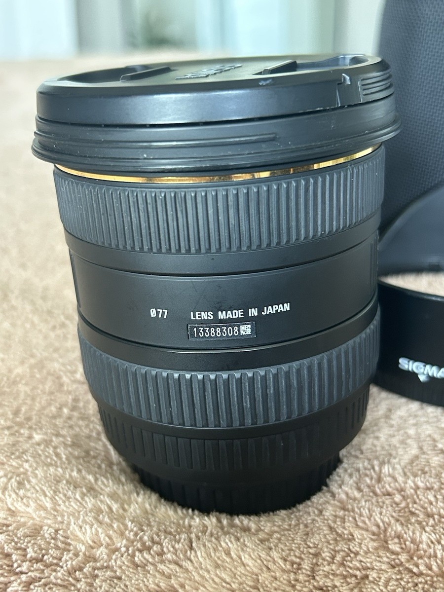 Sigma 10-20mm f/4-5.6 DC HSM EX Wide Angle Zoom Lens for Canon EF