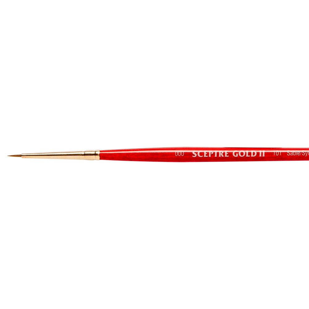 Winsor & Newton : Sceptre Gold Brush : Series 101 : Round 000