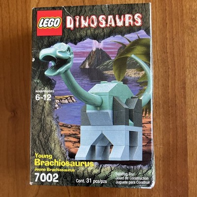 LEGO Dinosaurs 7002 Young Brachiosaurus 31 Pc Set 2001 NEW SEALED
