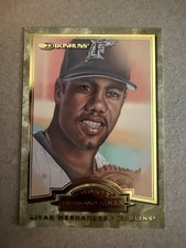 1998 Donruss - Rookie Diamond Kings Livan Hernandez #3 Serial #d 5300/10000