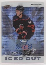 2020-21 Upper Deck Allure Iced Out Blue Auto Andrei Svechnikov #IO-11 Auto 7xj