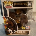 Funko Pop! Lord of the Rings Balrog 448 Fall Convention Exclusive Glow