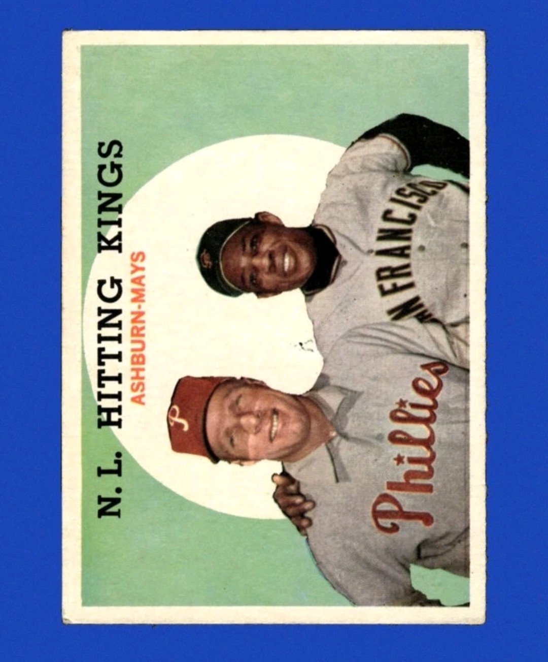 1959 Topps - Willie Mays, Richie Ashburn #317