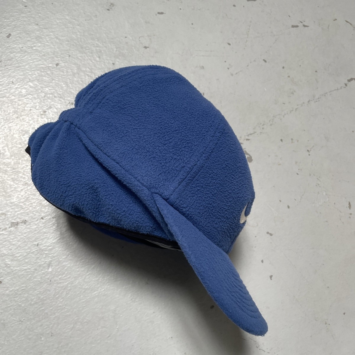 Vintage 1990s Nike Therma-FIT Fleece Ear Flap Hat Cap Outdoor Camp