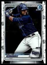 2020 Bowman Chrome Prospects Ronaldo Hernandez Tampa Bay Rays #BCP-12
