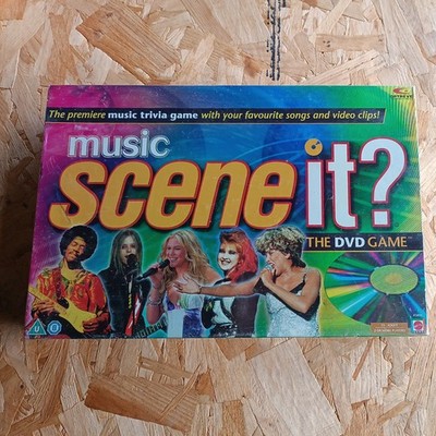 Scene It Music - Das DVD Spiel von Mattel, neu versiegelt, Musik Quizspiel