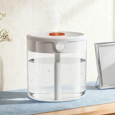 Humidifiers Ultrasonic Warm &Cool Mist LED Humidifier Top Fill for Bedroom