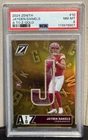2024 Jayden Daniels - Zenith - A to Z Gold #10 (RC) 5/10 JERSEY MATCH! - PSA  8