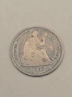 1862 Seated Liberty Silver Half Dime 5c