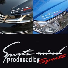 Sport Letter Universal Car Sticker Emblem Badge Reflective Vinyl 7.48 x 2.76 in