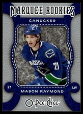 2007-08 O-Pee-Chee MARQUEE ROOKIES Mason Raymond Rookie Vancouver Canucks #596