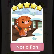 Not a Fan Monopoly Sticker Go 5 Stars ⭐⭐⭐⭐⭐ Set 18 Fast Delivery