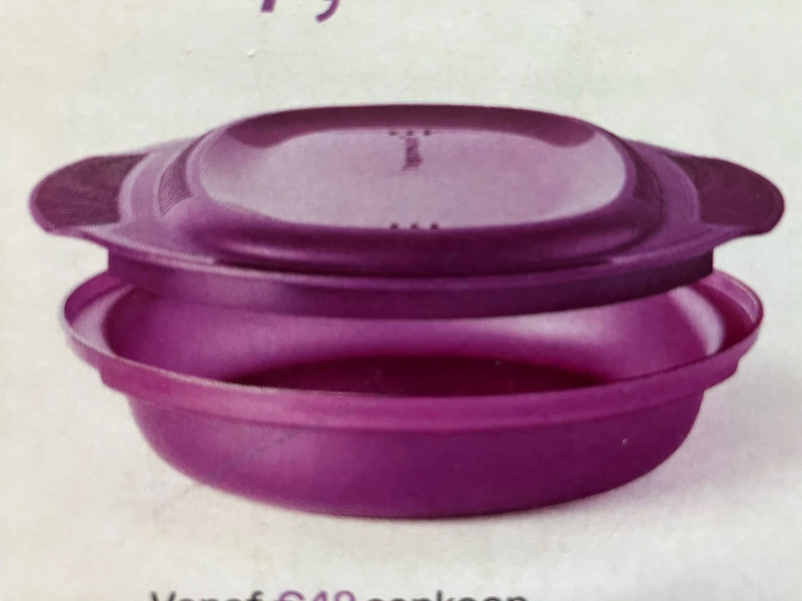 "Special Microwave" TUPPERWARE DUO COOKER
Opens in a new window or tab