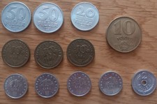 Konvolut Alte Münzen Ungarn Filler Lipa Forint Sammlung