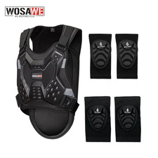Adult'S Motorcycle Armor Back Protector Spine Chest Protection Body Kit
