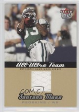 2005 Fleer Ultra All-Ultra Team Platinum Jersey 6/50 Santana Moss #AU-SM 0s5