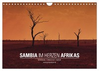 Sambia Im Herzen Afrikas (Wandkalender 2027 Din A4 Quer), Calvendo Monatskalende