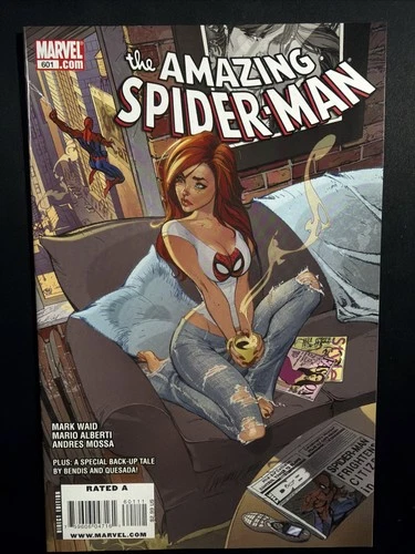 Amazing Spider-Man #601 J Scott Campbell Mary Jane Cover Marvel Comics VF *A2