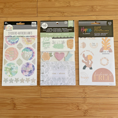 The Happy Planner - Me & My Big Ideas - Pastel Tie Dye Homebody Playful Abstract
