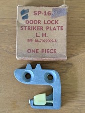 1950-54 Ford Lincoln Mercury Door Lock Striker Plate Left Hand Nos