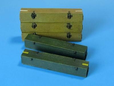 Wooden Ammo Boxes for 8.8 cm Kw.K.43 / 1:35