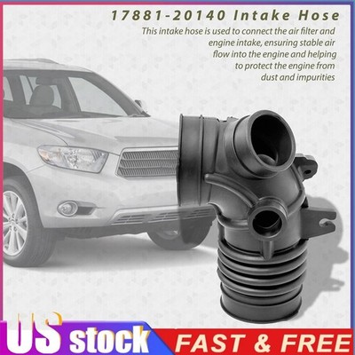 17881-20140 Intake Hose For 2006-10 Toyota Highlander Air Cleaner Hose Acces NEW