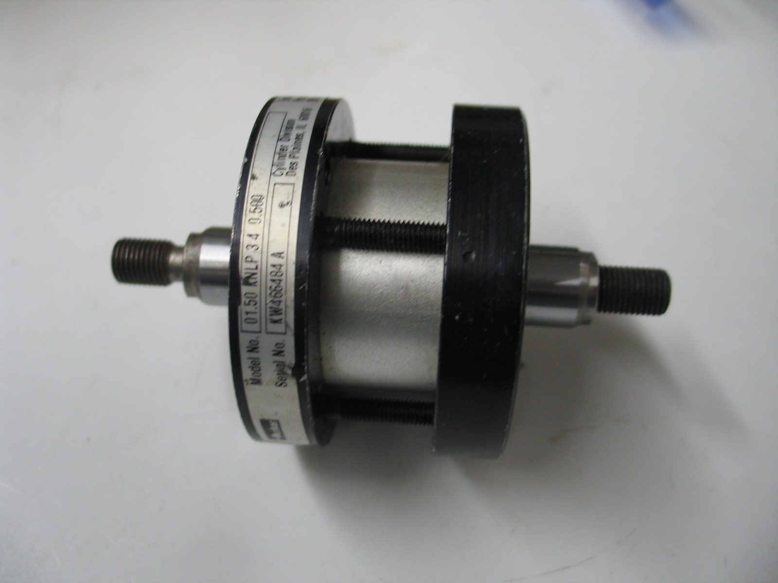 Parker 01.50 Knlp 3 4 0.500 Double Ended D/A Pneumatic Cyl 1-1/2 X 1/2