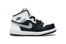 Nike Air Jordan 1 Mid Size 3c White Shadow Black Gray TD Toddler 640735 073