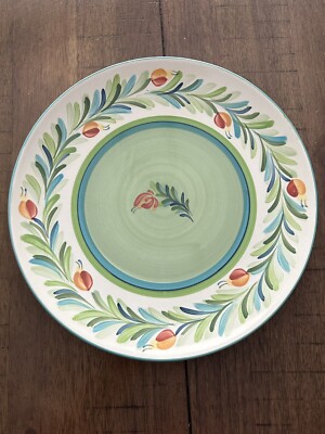 Gail Pittman Provence Garland 11  Dinner Plate, Southern Living At Home in EUC!