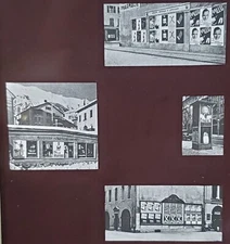 20th Century Swiss Poster Displays, Magic Lantern Glass Slide