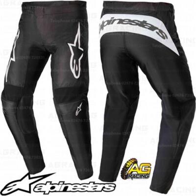 Alpinestars 2023 Fluid Narin schwarz weiß Hose Hose Motocross Enduro