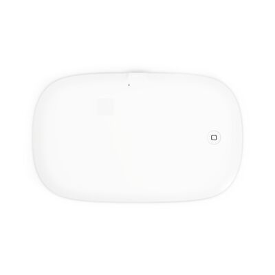 UV Phone Sanitizer & Wireless Charger, Germ-Free Tech Station, Modern Gadget,