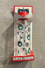 VTG Christmas Baby Bottle Never Used In Original Packaging Santa Clause