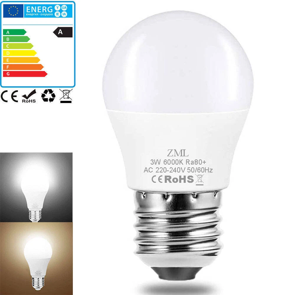 E27 LED Globe Light Bulb Screw Lamp Light 3W 5W 18W 20W Cool Warm White 240V