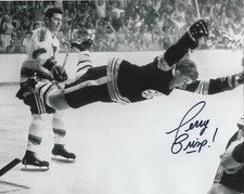 Signed  8x10 TERRY CRISP St. Louis Blues Autographed Photo - COA