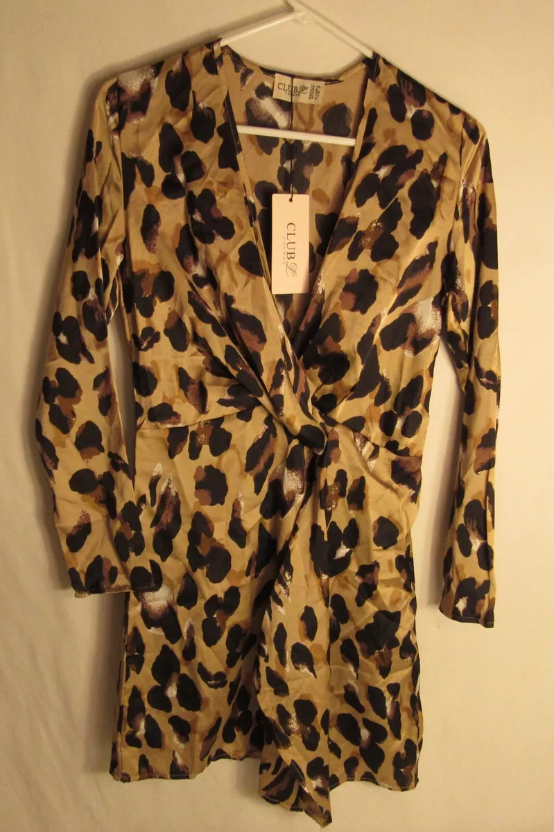 Club L London Womens Clothing, Long Sleeve Dress, Size US 6 UK 10 - NWT