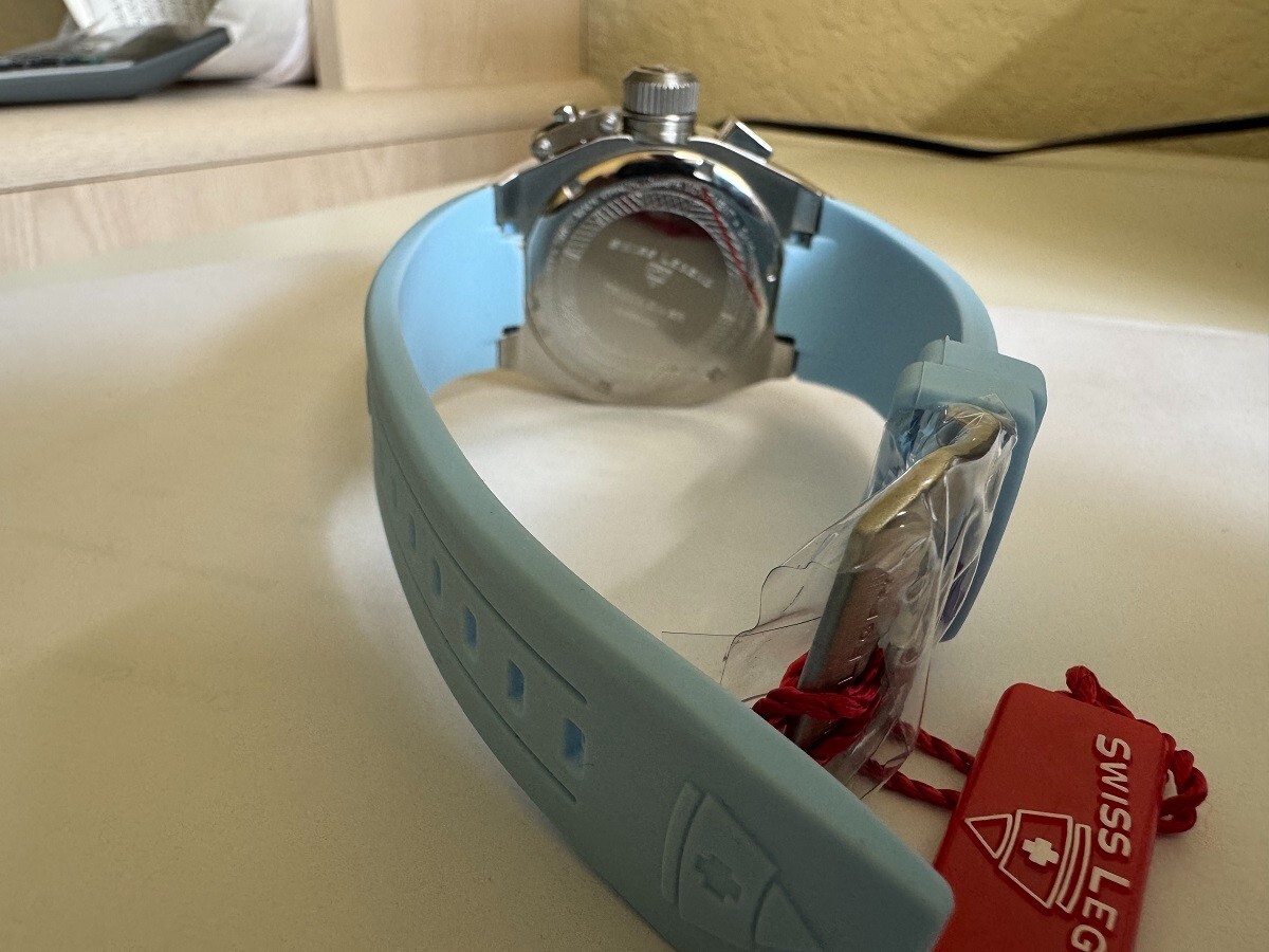 Swiss Legend Trimix Diver Chronograph Light Blue Dial  watch Ref.  10542-012-BBL