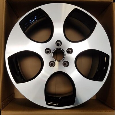 #ad For VW JETTA GOLF GTI GLI OEM Design Wheel 18quot; 18x7.5 2005 2014 Black Rim 69822A $168.29