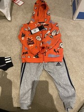 Adidas Baby Kids 9-13 Months Boys Tracksuit Jogging Bottoms Top Sweatpants