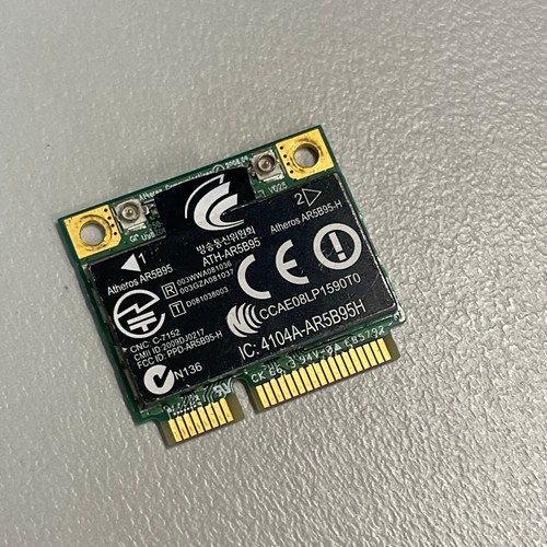 Genuine Atheros WiFi 802.11b/g/n WLAN Wireless Mini PCI-e Card AR5B95 580101-001 - 第 3/4 張圖片