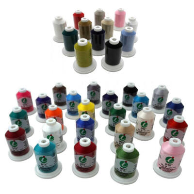 Janome Thread Set 12 Cotton Mini King and 24 Poly Mini King