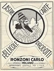ADVERTISEMENT 1925 SATRAP PLATES PHOTOGRAPHIC FILMS BUZZING CARLOFOTOGRAPHIA