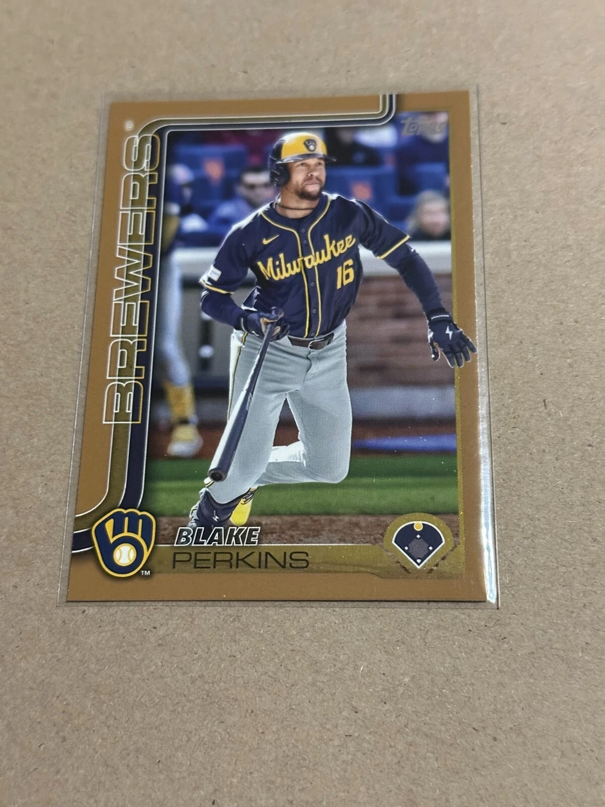 2025 Topps Series 1 - #47 Blake Perkins GOLD /2025 - FREE SHIP