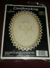 Needle Magic Candlewicking Kit Country Bouquet 4008