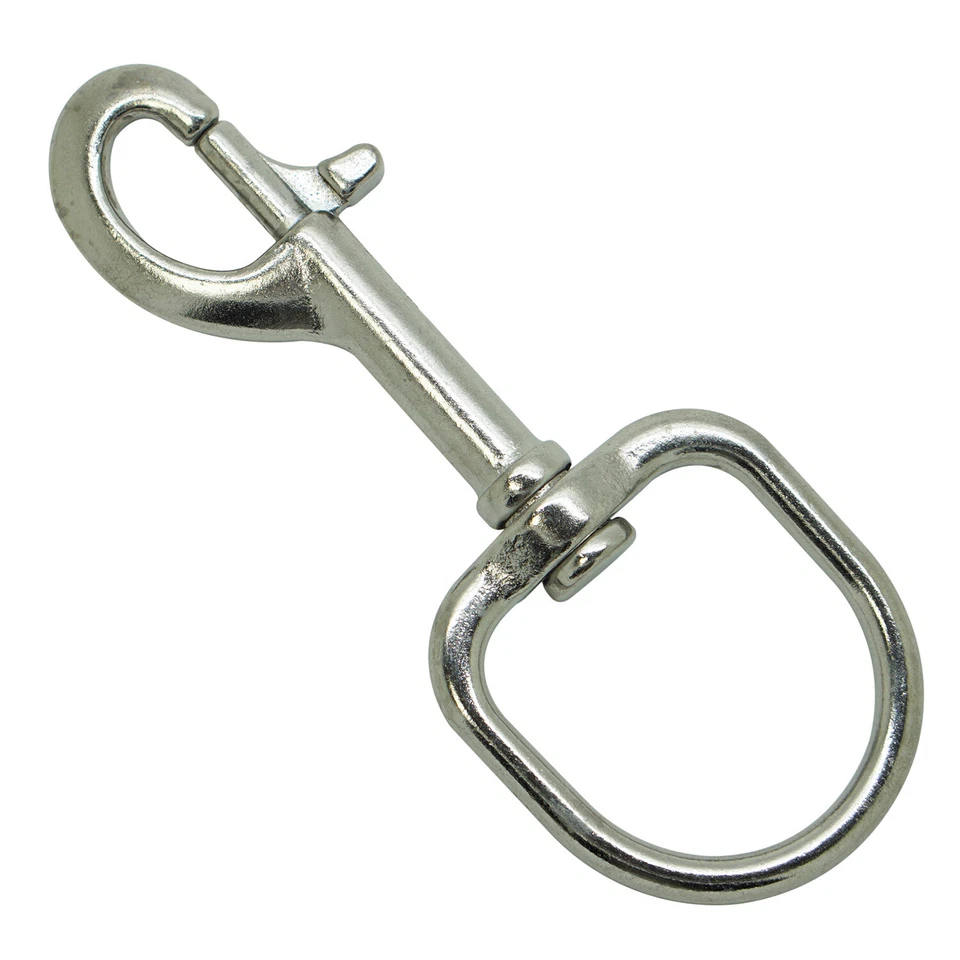 Scuba Choice 11 cm SS Swivel Bolt Snap / Marine Clip – 13 mm Opening