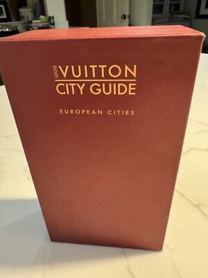 Louis Vuitton European  Cities Boxed Guides