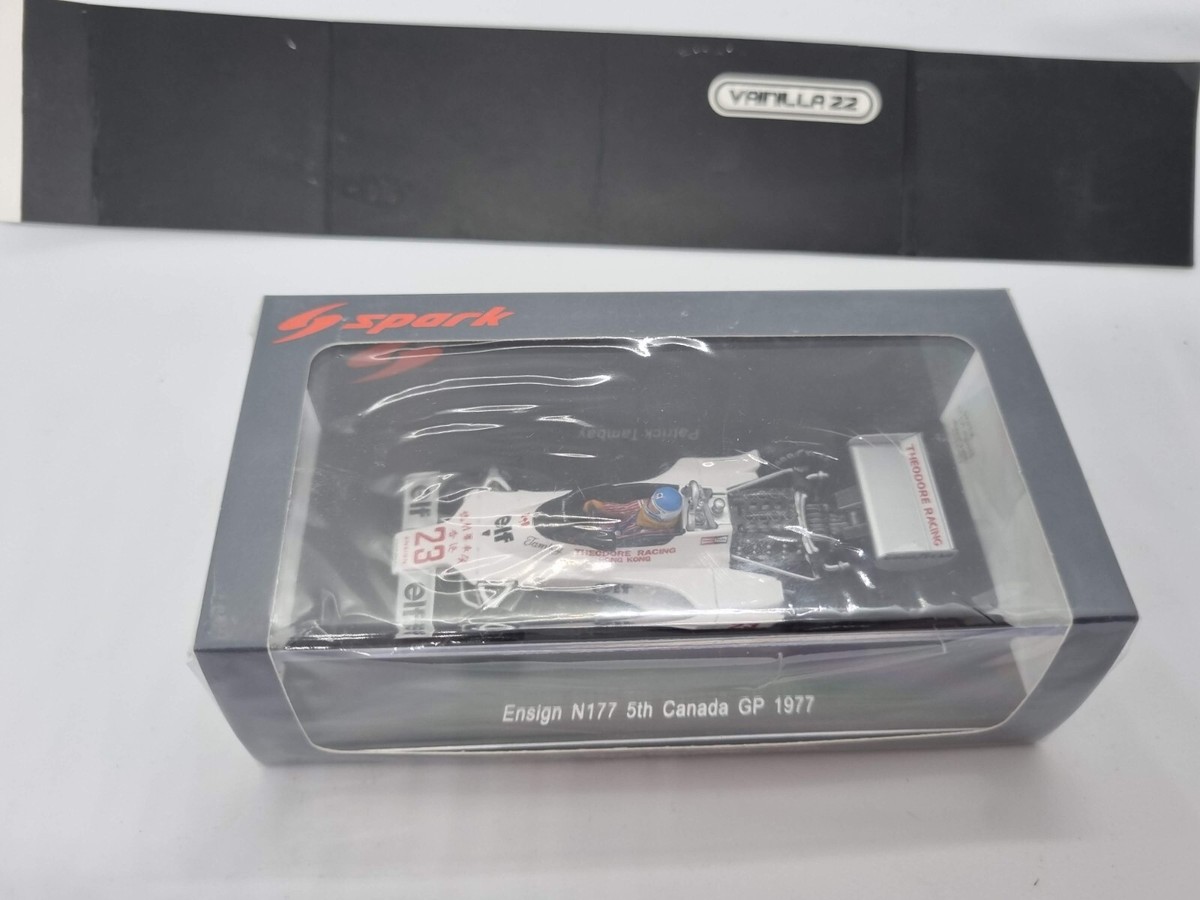 Spark 1/43 – Ensign N177 #23 GP Canada 1977 – Patrick Tambay (S3954)